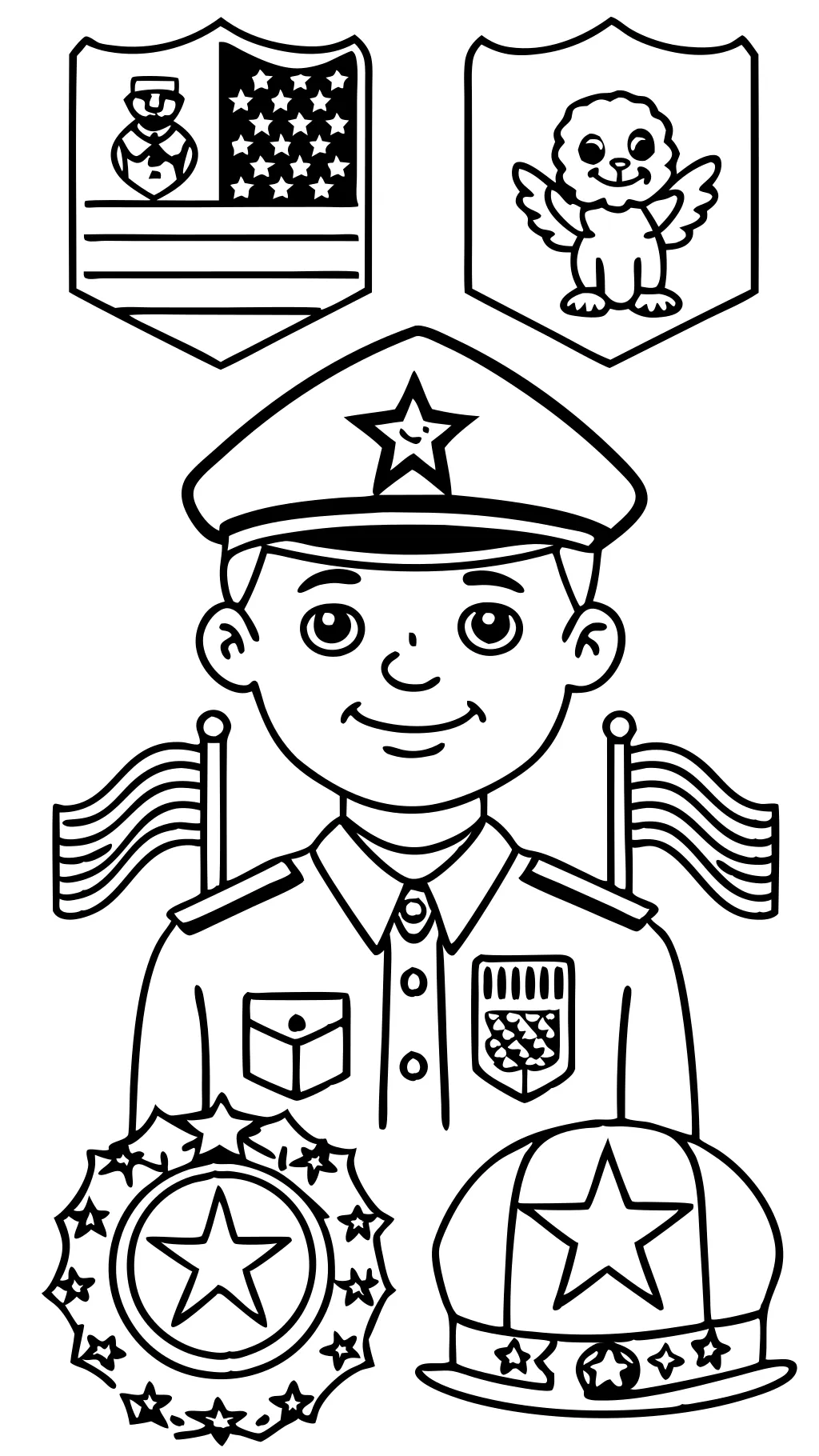 coloring pages for veterans day printables